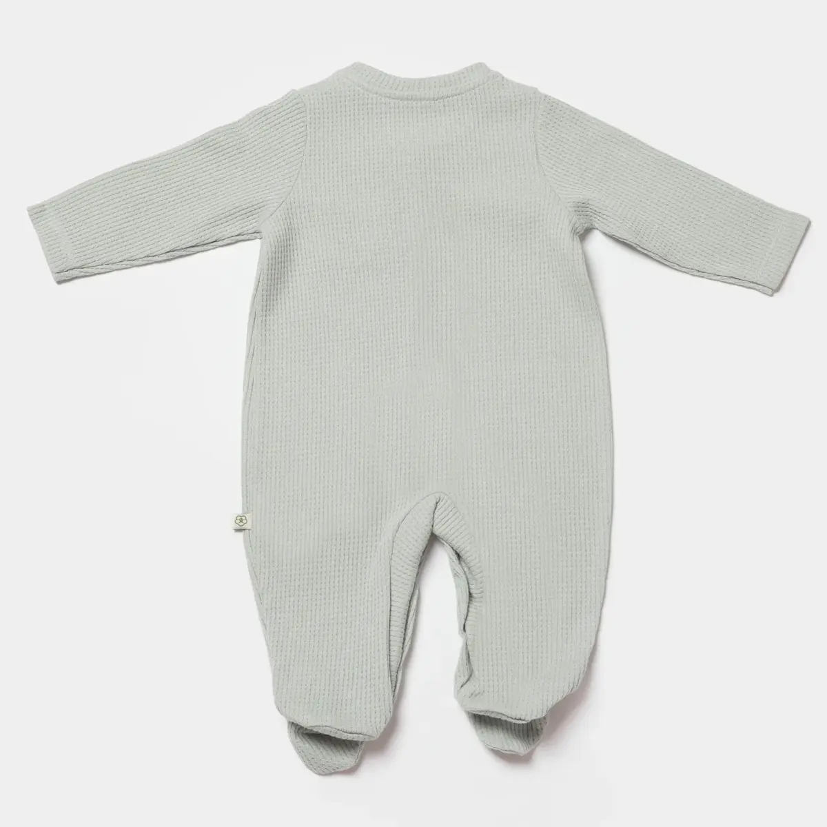 Bibaby Organik Tulum Waffle Smile Mint