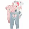 Carter's 3lü Takım Layette Çok Renkli