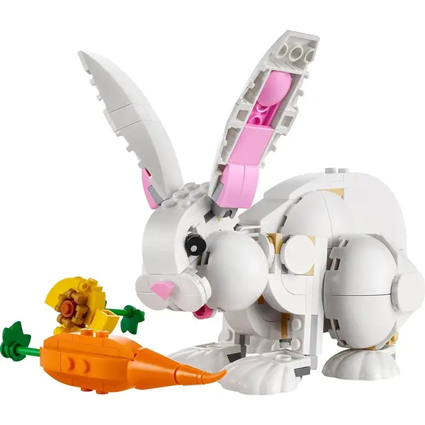 LEGO Creator 3’ü 1 Arada Beyaz Tavşan 31133 Oyuncak Yapım Seti 31133