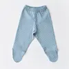 Bibaby Organik Zıbın Takımı Wild Flowers Prematüre Spring Blue