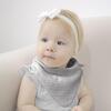 Babyjem Ahşap Diş Kaşıyıcılı Bürümcük Müslin Önlük Gri