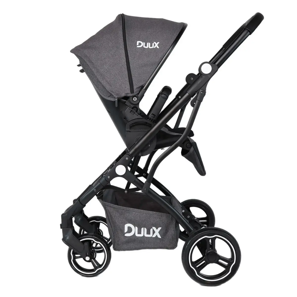 Duux One Travel Sistem Bebek Arabası Siyah Antrasit