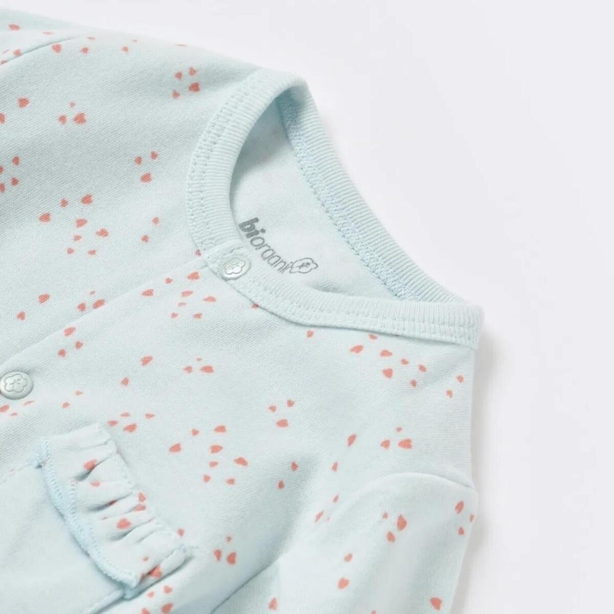 Bibaby Organik Tulum Çoraptolon Pretty Ears Bunny Mint