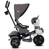 Babyhope Yupi Triycle Üç Tekerlikli Bisiklet Gri