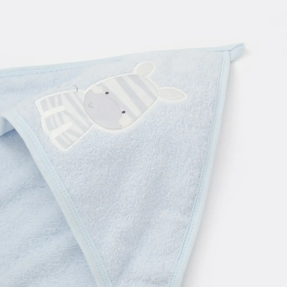 Bibaby Havlu Zebra Mavi