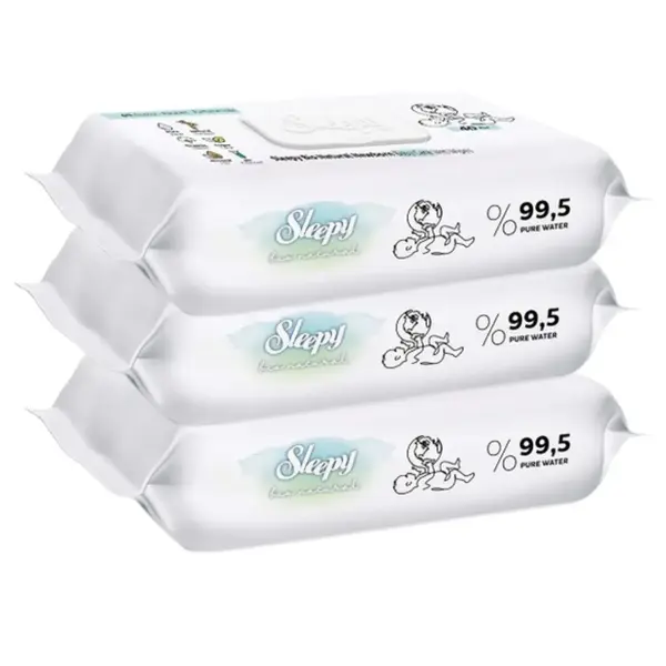 Sleepy Bio Natural Islak Mendil 3x40