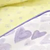 Bibaby Organik Yelek Kapüşonlu Love You Baby Yellow Lavander