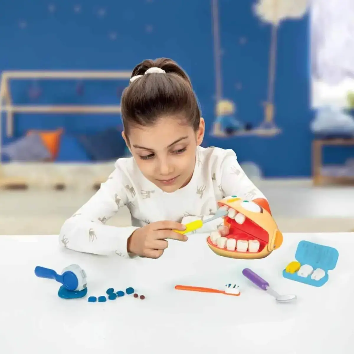 Crafy Jr. Toothy Oyun Hamuru Seti 12 Parça