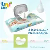 Uni Baby Hassas Dokunuş Islak Mendil 12x52li 6-12 Ay