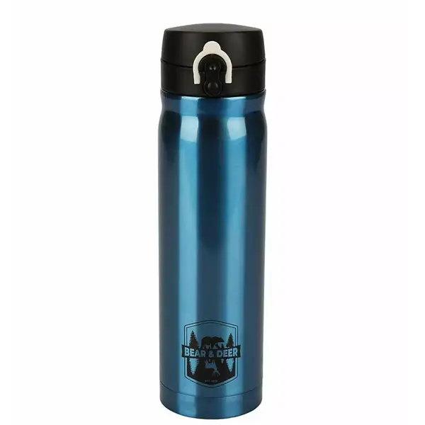 B&D XG-7617 Termos Matara Otomatik Kapak 500 ml Mavi
