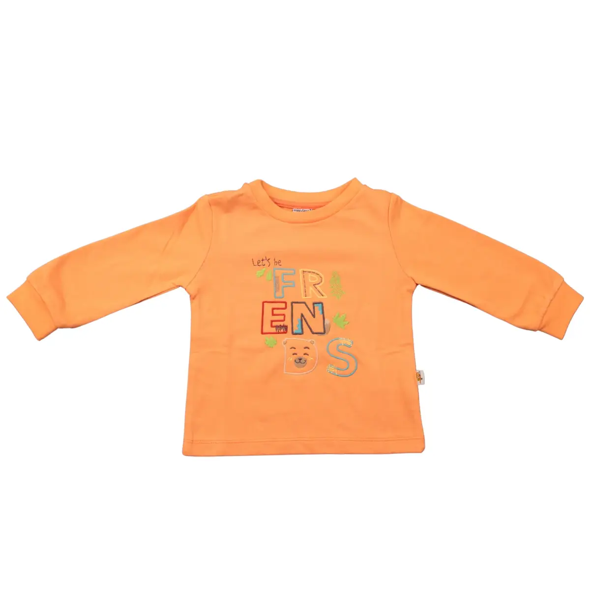 Mini Damla Sweatshirt Friend Turuncu Mini Damla Sweatshirt Friend Turuncu