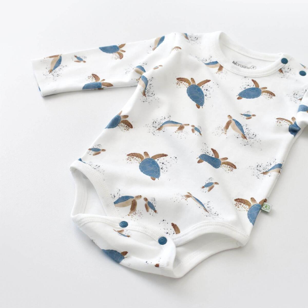 Bibaby Organik Body Caretta In Live İndigo
