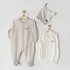 Andy Wawa Tulum Takımı 3lü Organik Newborn Baby Bej