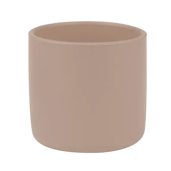 OiOi Mini Silikon Bardak 6+ Ay Bubble Beige