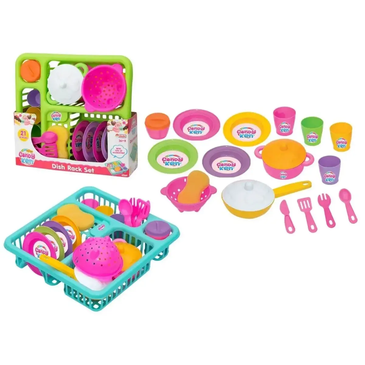 Dede Candy Bulaşık Set