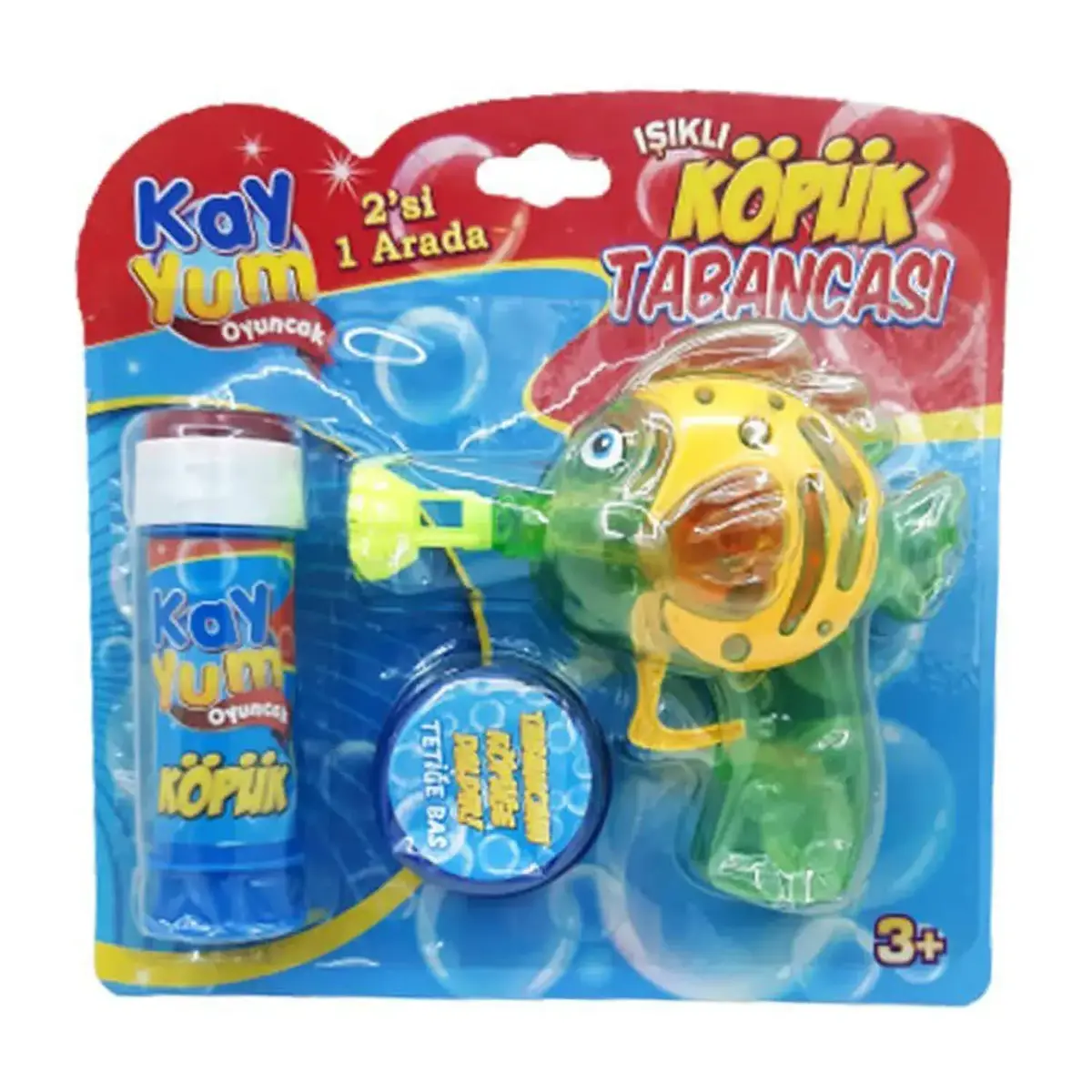 Işıklı Köpük Tabancası 2'si 1 Arada