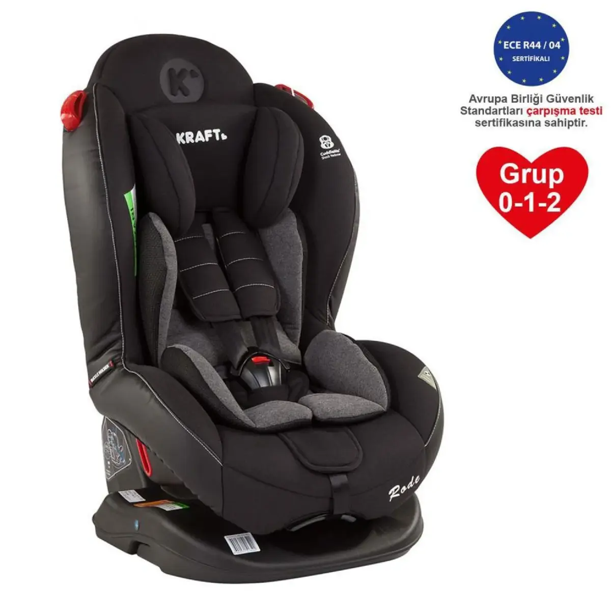 Kraft Rode Oto Koltuğu 9-25 Kg Black
