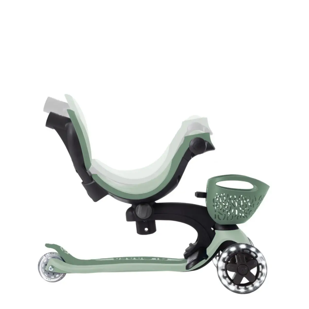 Globber Go Up Baby 360 Işıklı Scooter - Koyu Mint