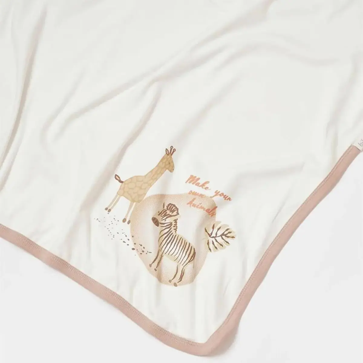 Bibaby Battaniye Animals Kingdom Ekru - Bej