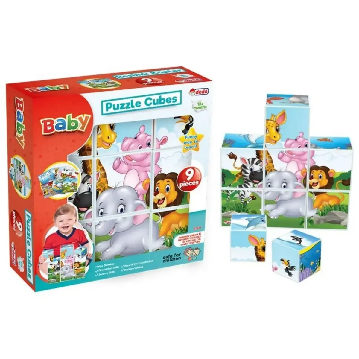 Dede Aklımda Resimli Küpler 9lu