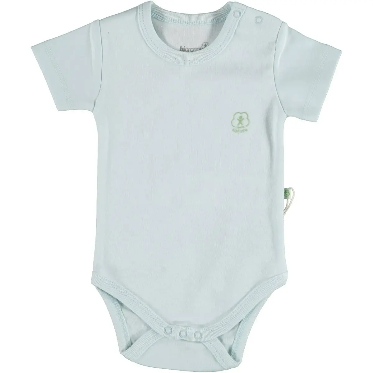 Bibaby Organik Body Kısa Kol Basic Nature Mavi Bibaby Organik Body Kısa Kol Basic Nature Mavi