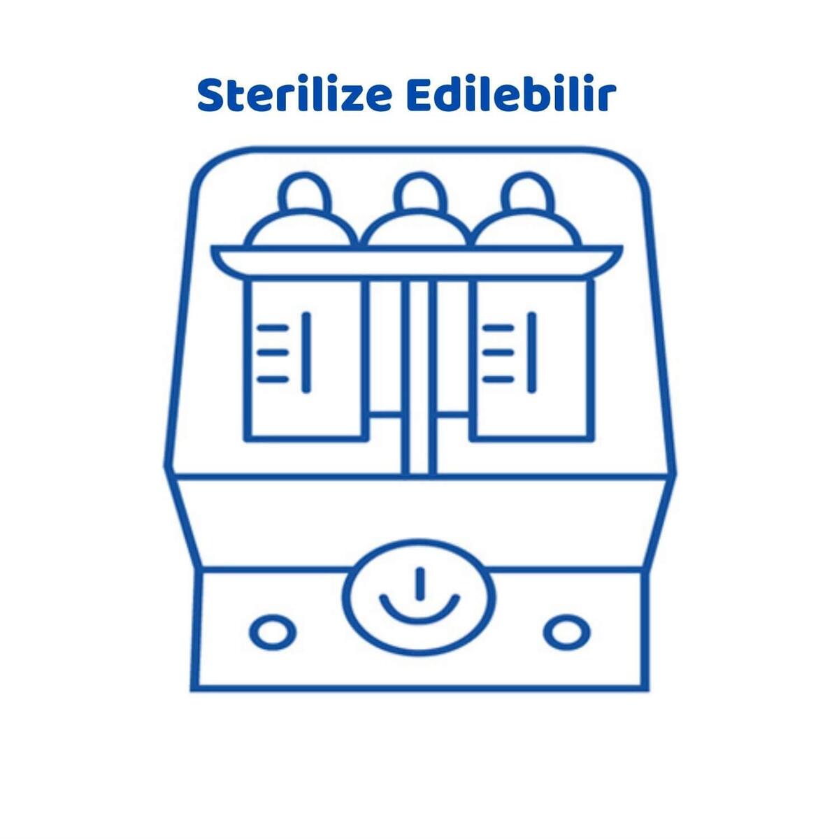 Wee Baby Desenli Gövdeli Damaklı Emzik 6+ Ay