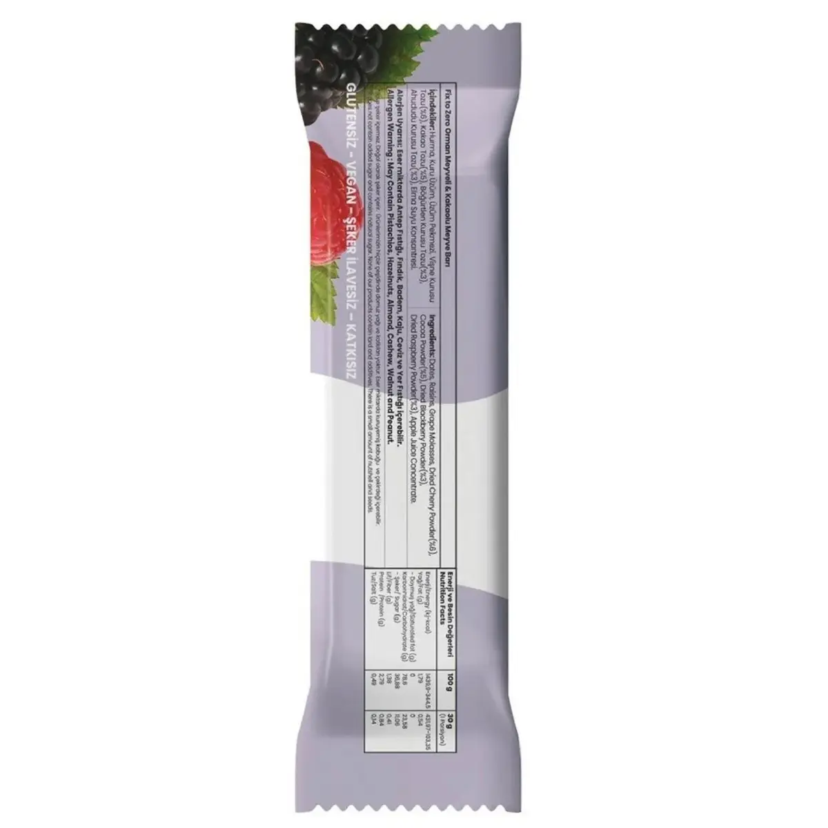 Fix To Zero Orman Meyveli Meyve Barı 30gr 