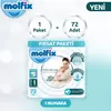 Molfix Premium Bebek Bezi 1 Beden Yenidoğan 72li Fırsat Paketi