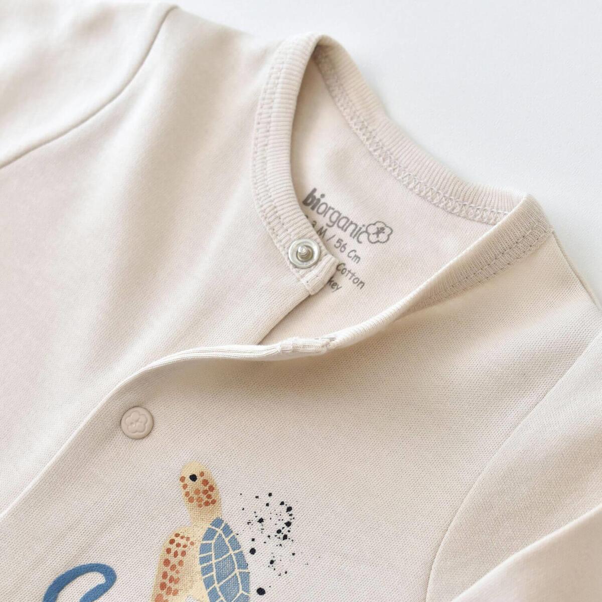 Bibaby Organik Tulum Takımı Tüllü Caretta In Live Taş - İndigo