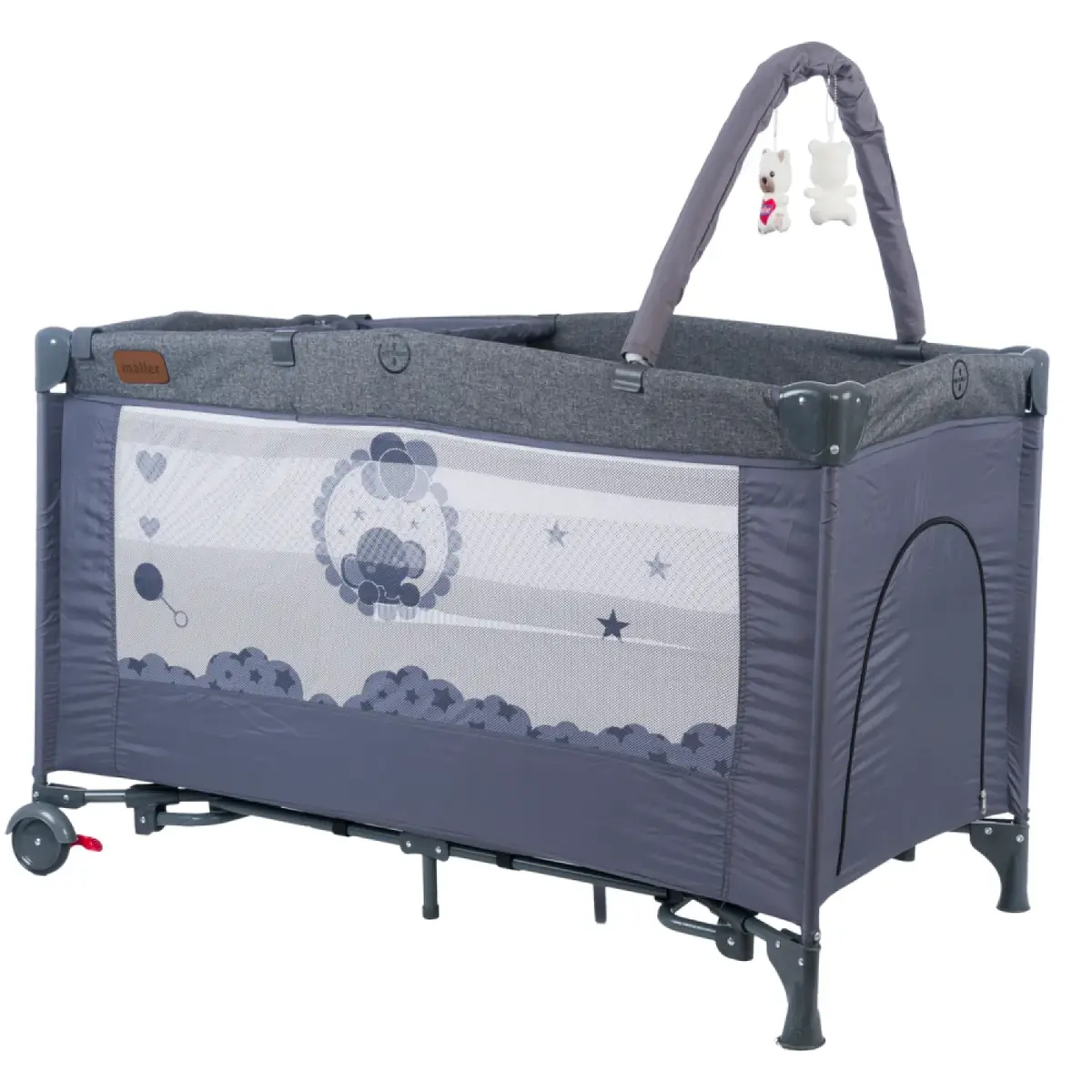Maller Zlato Oyun Parkı 60x120 cm Füme Gri