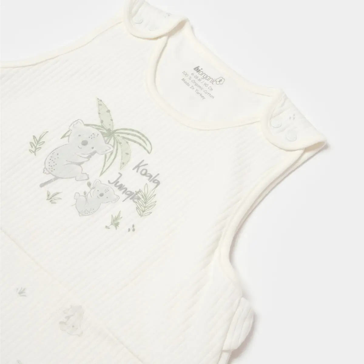 Bibaby Organik Uyku Tulumu Koala Jungle Mint