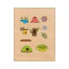 Toptoys Bil Bakalım Kim Nerede Yaşar Eşleştime Puzzle 19x25 Cm