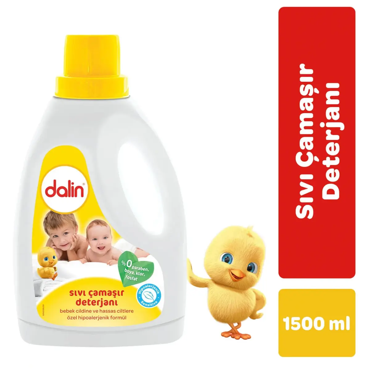Dalin Sıvı Bebek Çamaşır Deterjanı 1500 ml