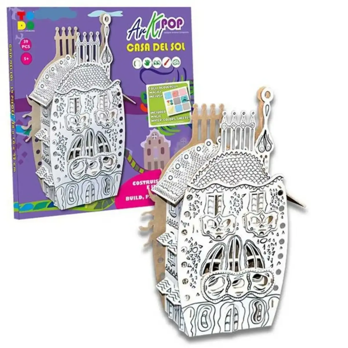 Todo 3D Boyanabiliir Güneş Sahili Evi