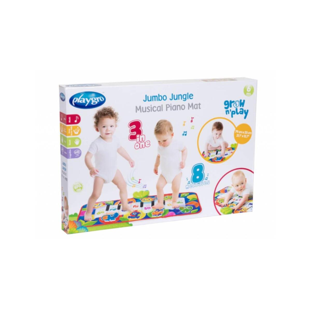 Playgro Işıklı Müzikli Piyanolu Oyun Matı