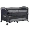 Prego 8040 Miami Premium Anne Yanı Oyun Parkı 70x120 cm Gri