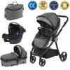 Duux Gator Travel Sistem Bebek Arabası Black