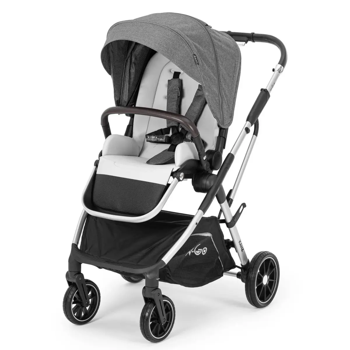 Kanz N-Go Travel Sistem Bebek Arabası Gri