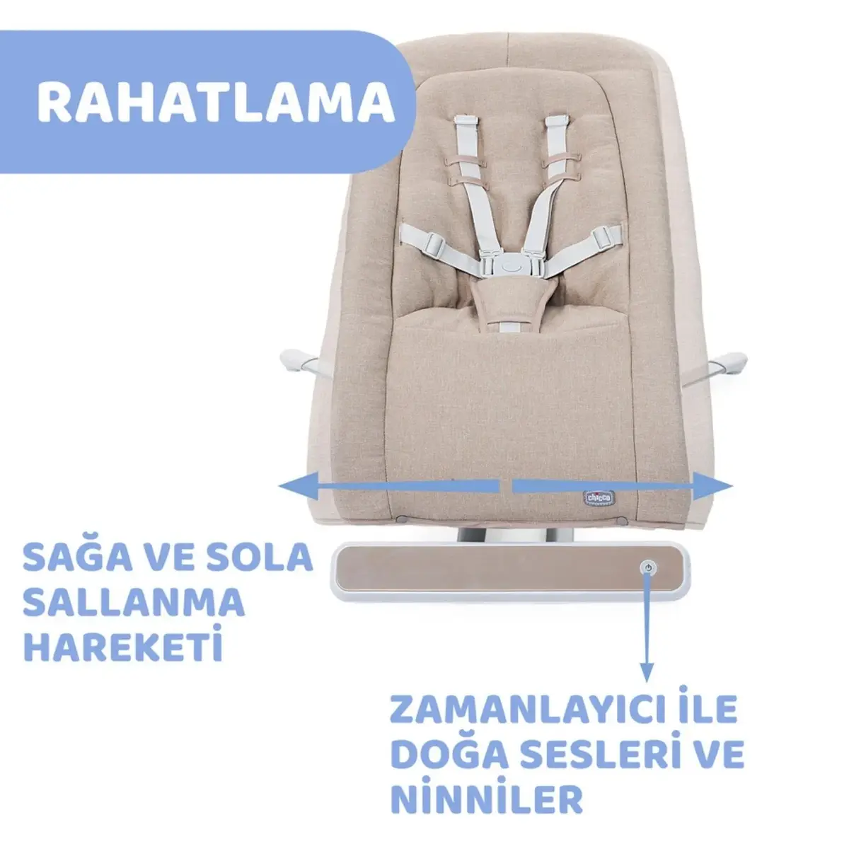 Chicco Rhythm'N Sound Ev Tipi Ana Kucağı Sand