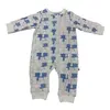 Bibaby Tulum Fermuarlı Soft Bear Mavi