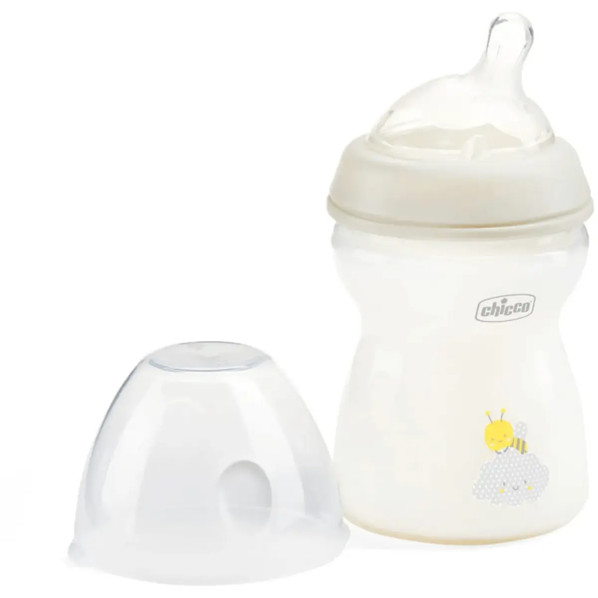 Chicco Natural Feeling Silikon Emzikli PP Biberon Desenli 250 ml 2+ Ay Yeni
