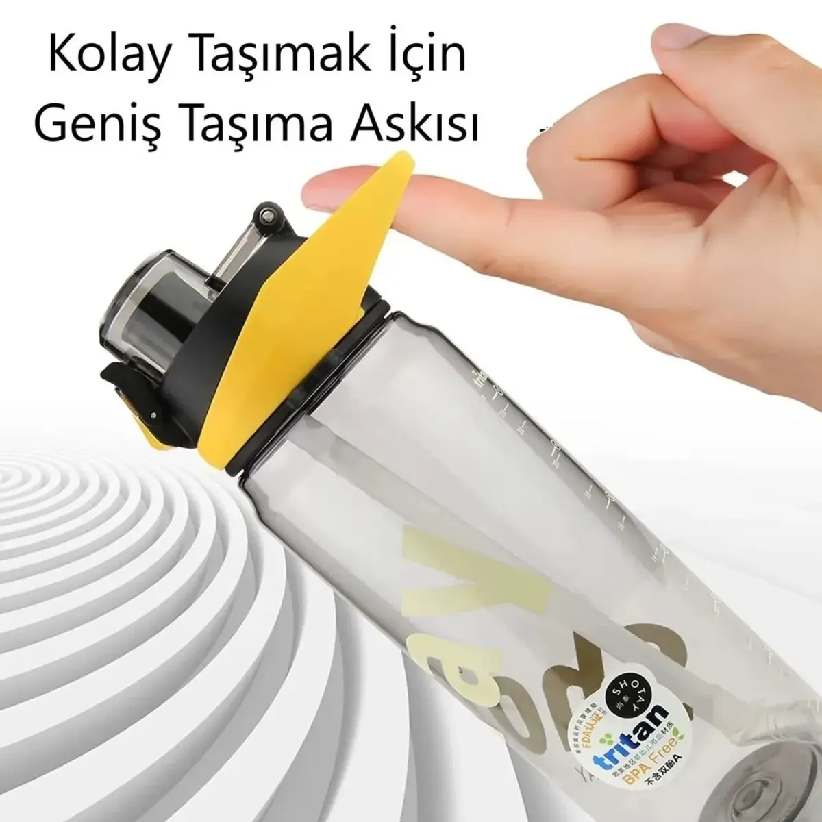Shotay Handle Tritan Matara 900 Ml