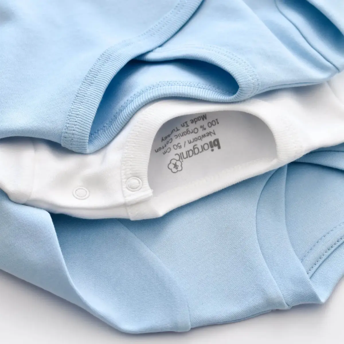 Bibaby Organik Hastane Çıkışı 10lu Hello New Penguins Mavi