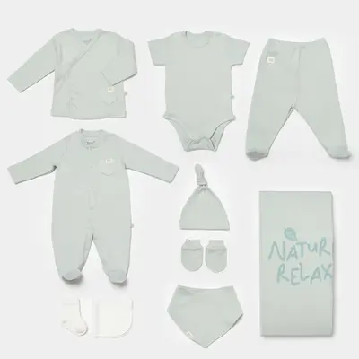 Bibaby Organik Hastane Çıkışı 10lu Modal Nature Relax Mint