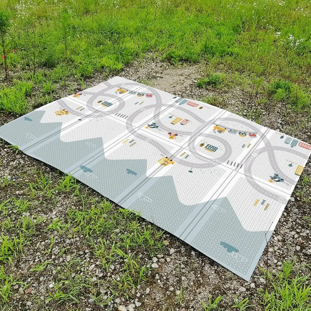 Parklon Mutlu Seyehat Katlanabilir Bebek Oyun Halısı 140x200x1 cm
