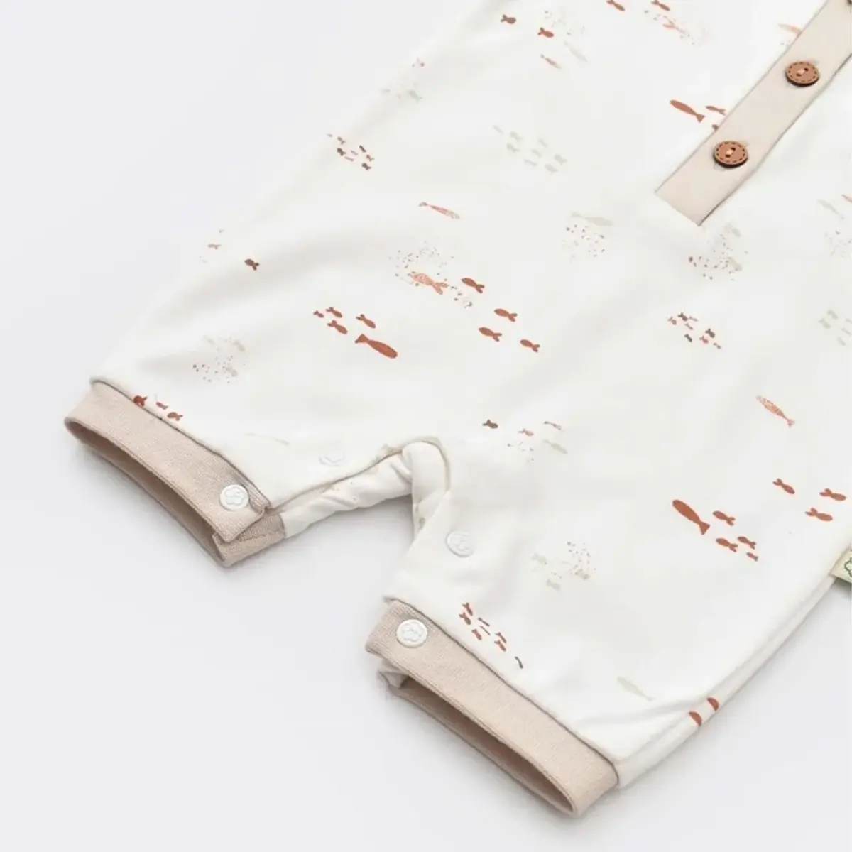 Bibaby Organik Tulum Şortlu Magic Starfish Latte