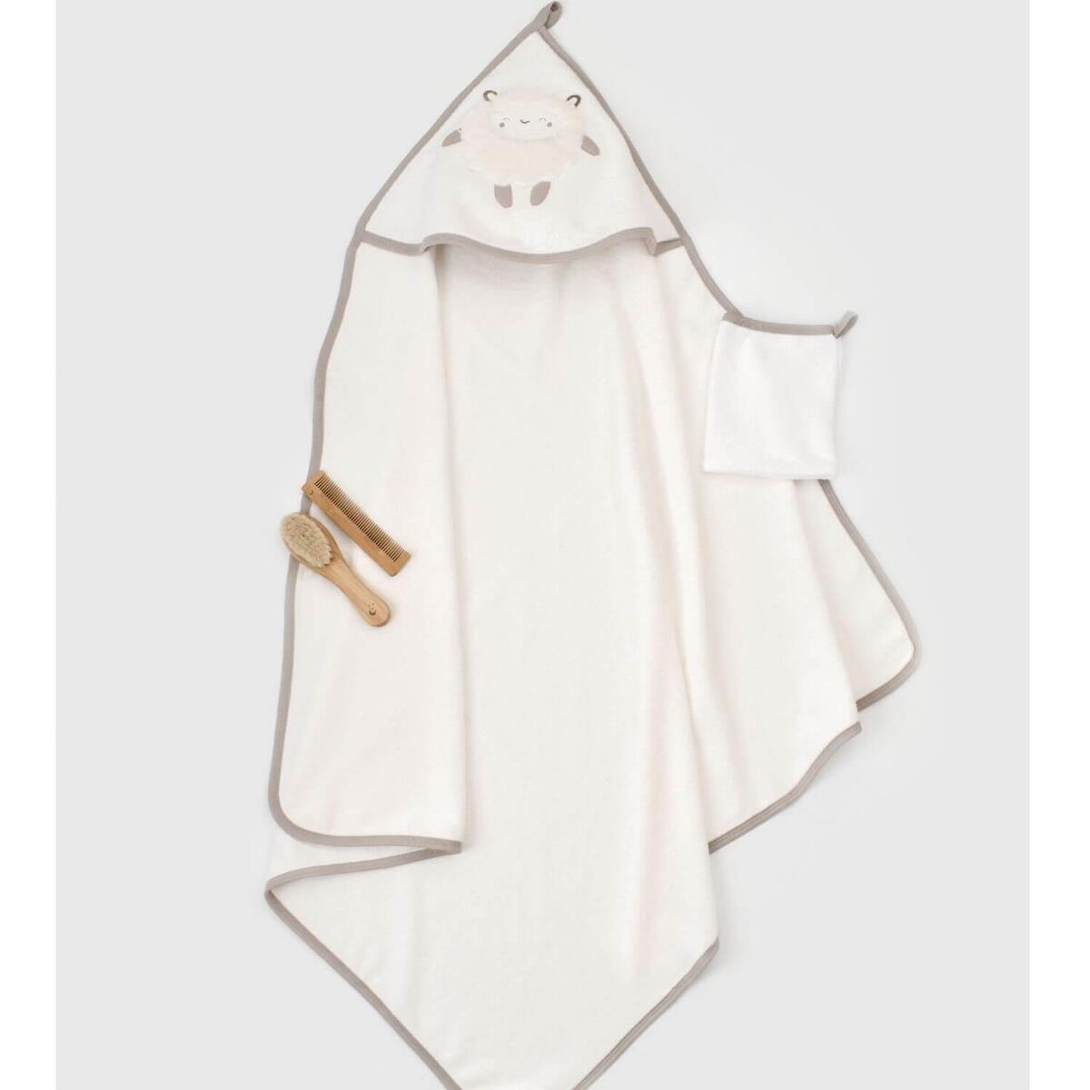 Bibaby Organik Havlu Curly Sheep Bej