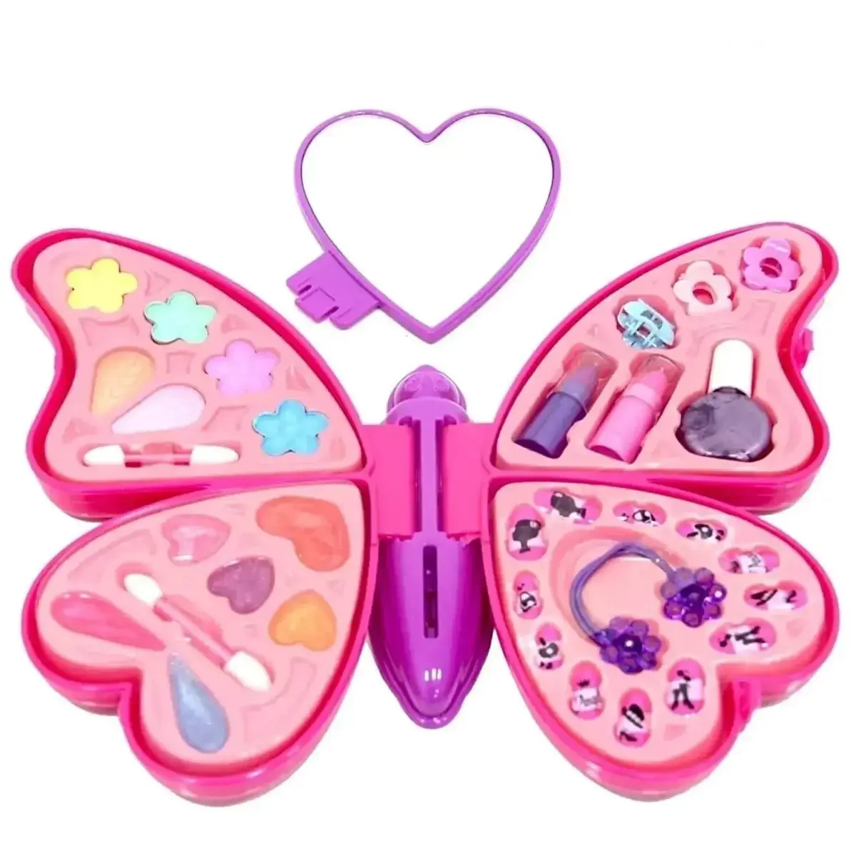 Kelebek Şekilli 4 Katmanlı Makyaj Güzellik Seti