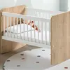 Pratik Sallanır Mini Beşik 50X90 cm Ahşap