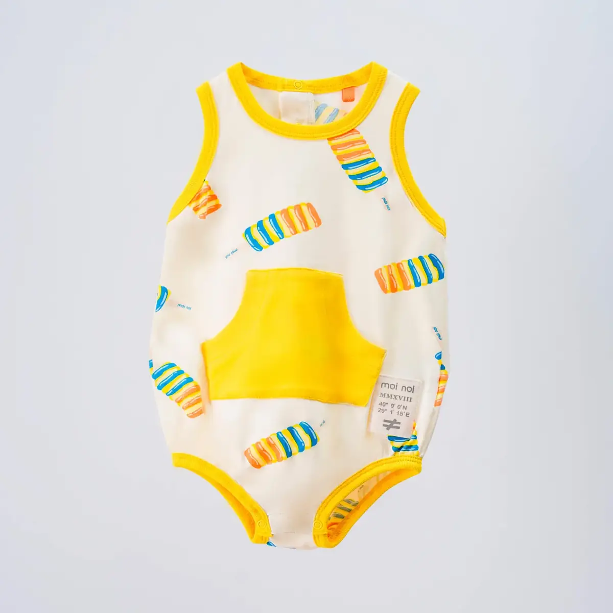 Moi Noi Body Kanguru Cepli Bej - Ice Cream Moi Noi Body Kanguru Cepli Bej - Ice Cream